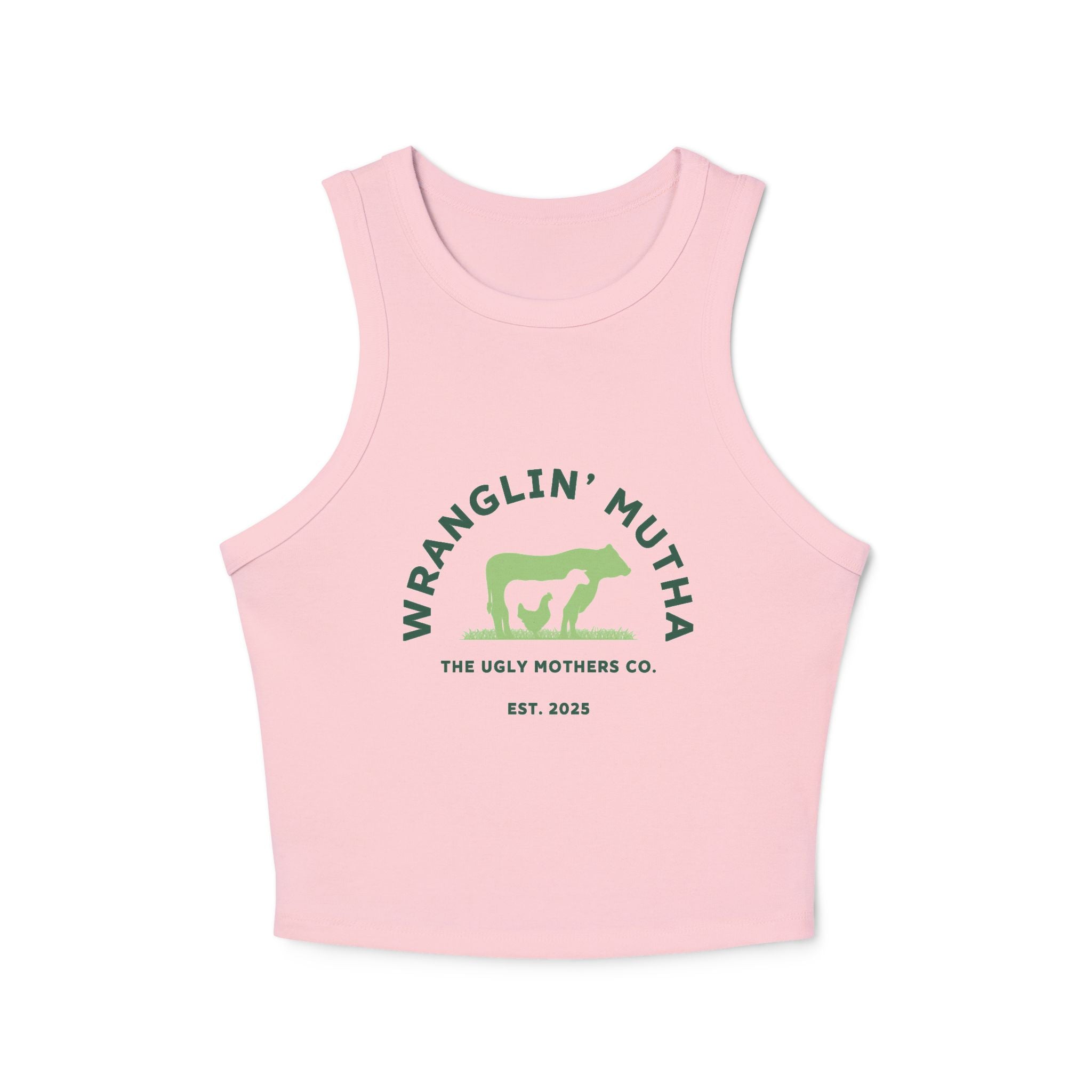 Wranglin' Mutha Ranch Racerback