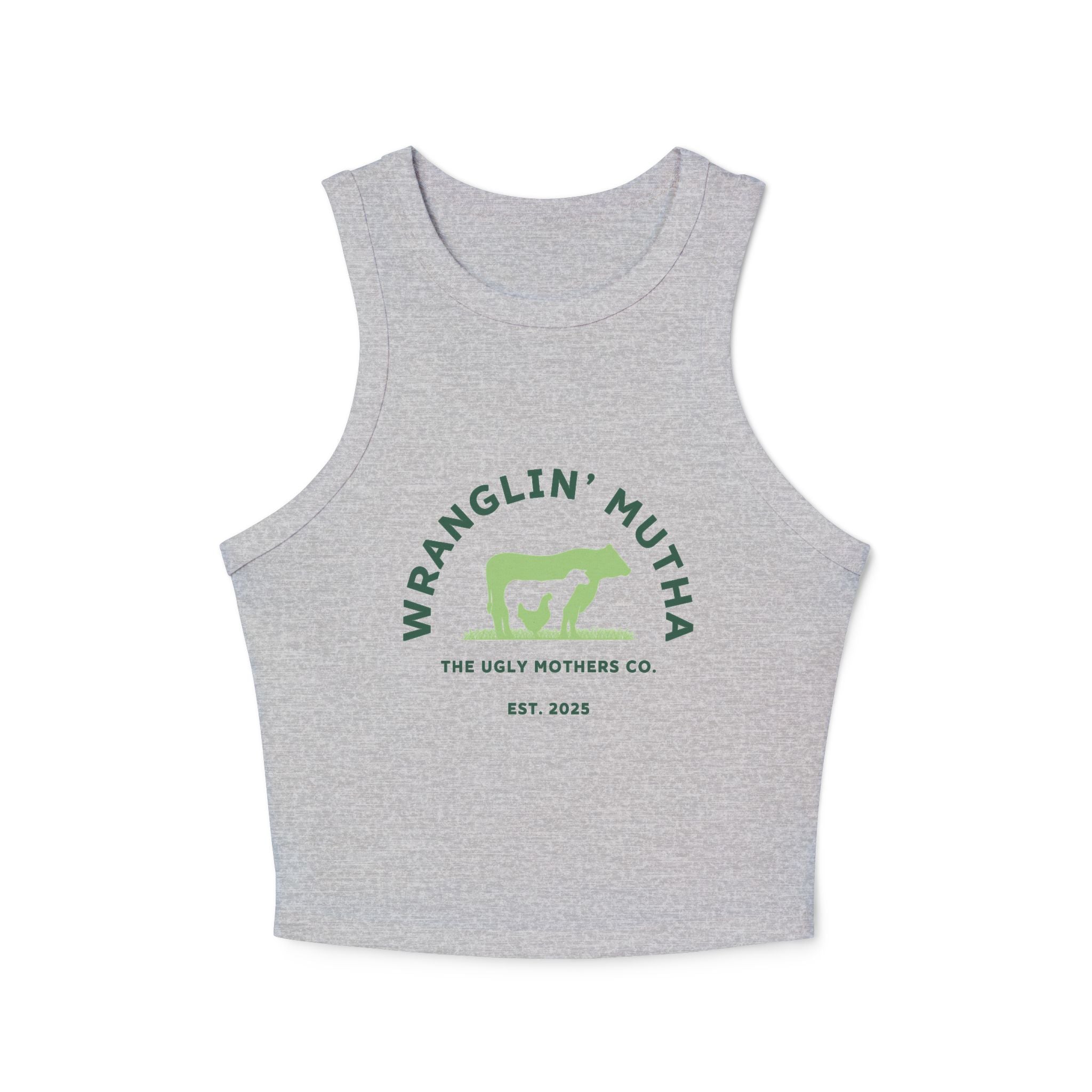 Wranglin' Mutha Ranch Racerback