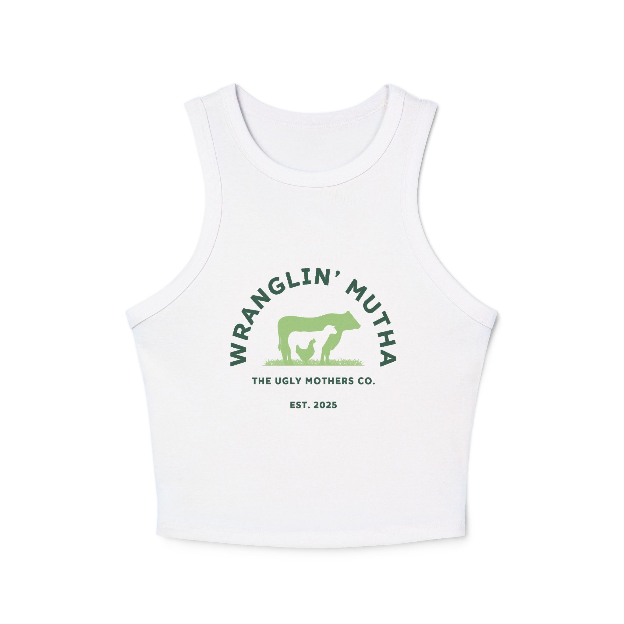 Wranglin' Mutha Ranch Racerback