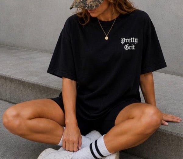 Pretty Grit Oversized Tee