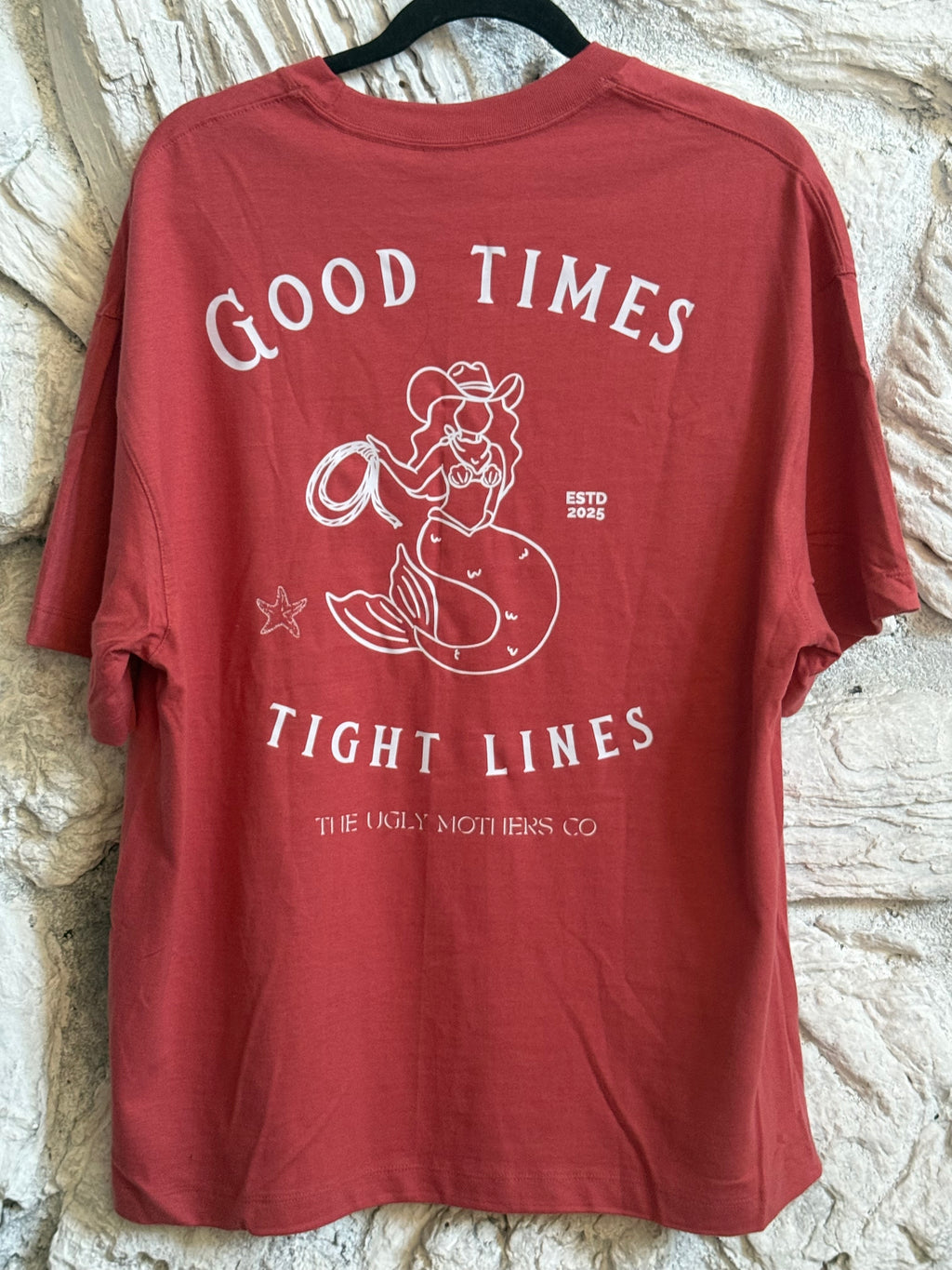 Pink Oversized Cowmaid Tee