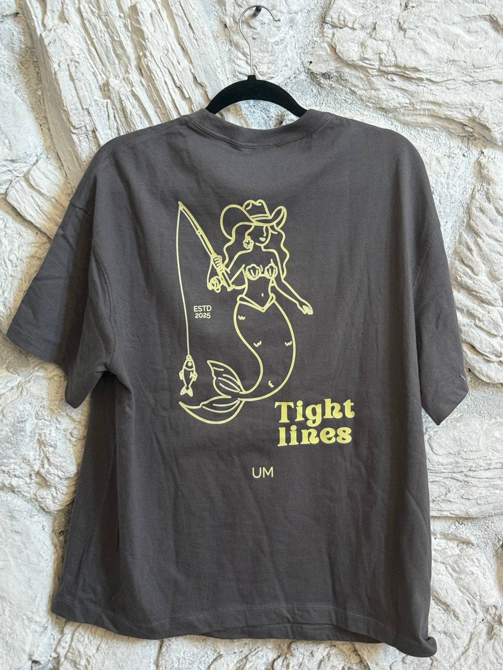 Grey Oversized Good Times Tee