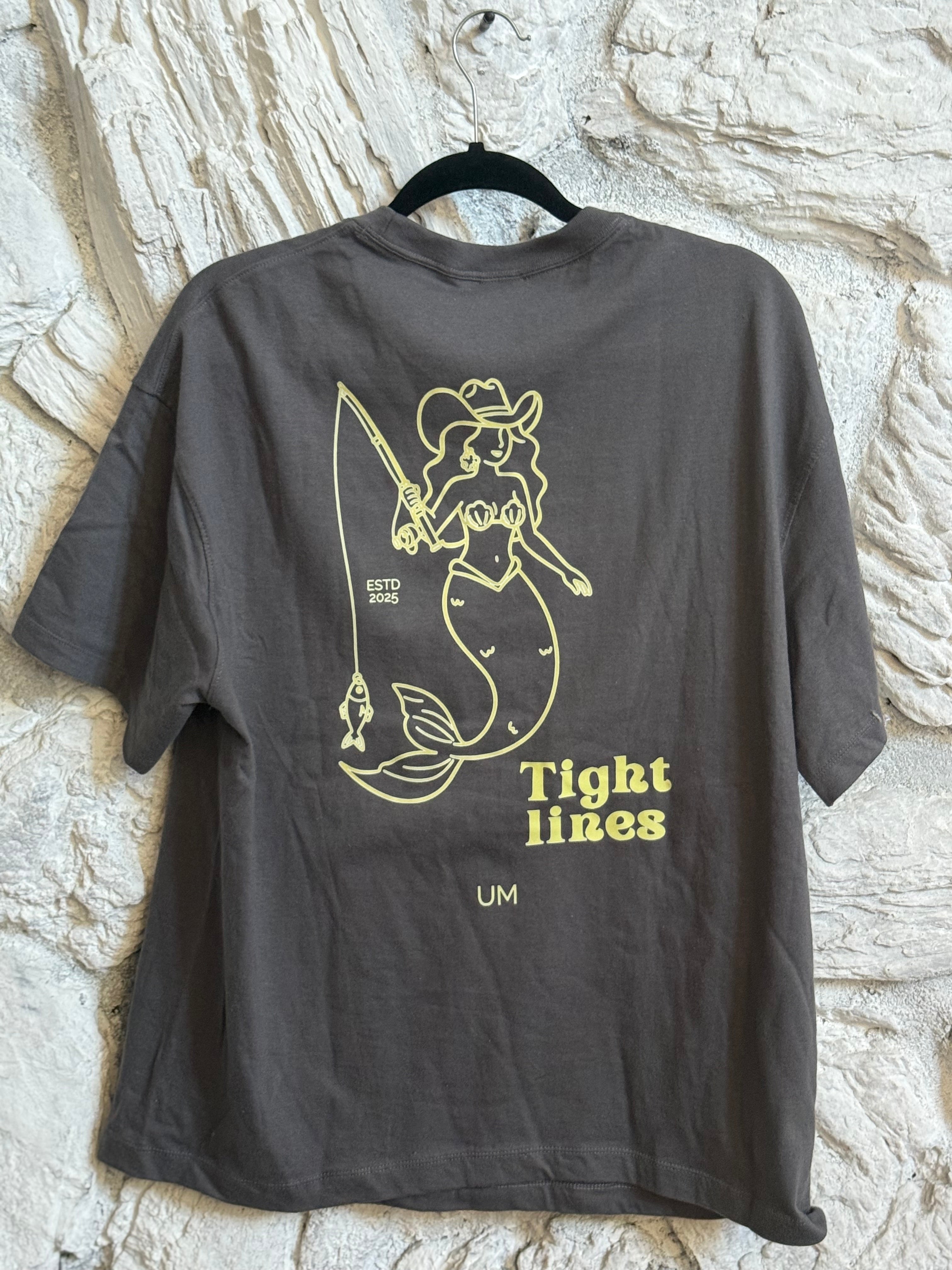 Grey Oversized Good Times Tee