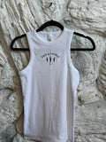 White Bait & Tackle Baby Rib tank