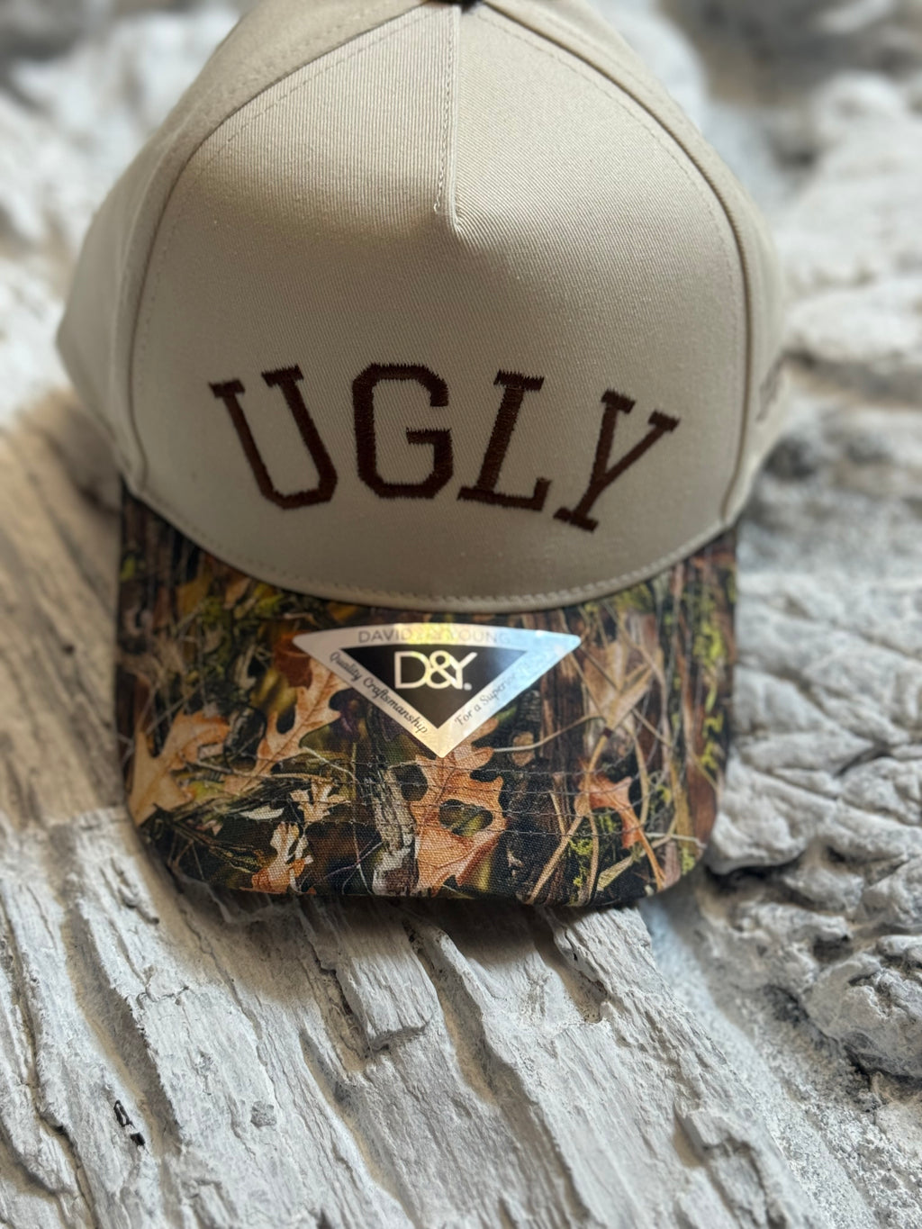 Tan & Camo UGLY Hat